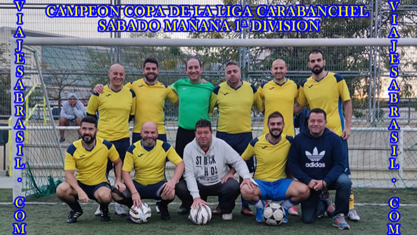 CAMPEON COPA DE LA LIGA CARABANCHEL SABADO MAÑANA 1ª DIVISION